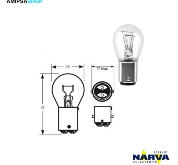 Narva 12V 21 5W BA15d 17918