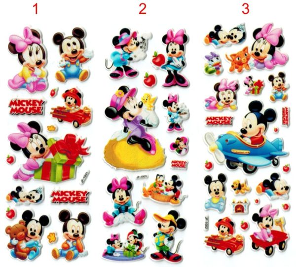 Mickey Maus 3D Sticker