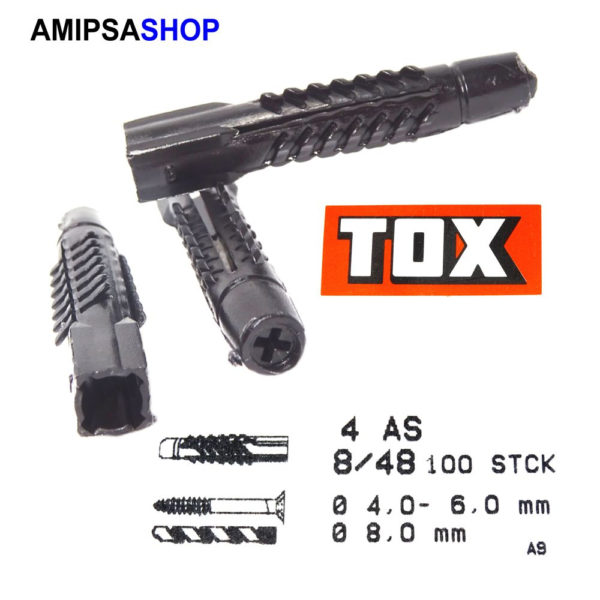 TOX Dübel 4 AS 8-48 100 stück