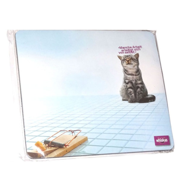 Mousepad als Notizblock Whiskas