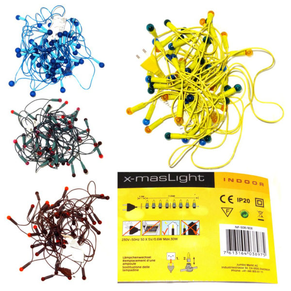 Lichterkette mit 50 Lämpchen
