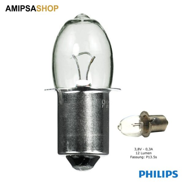 Philips PR7 Lampen 3.8V - 0.3A