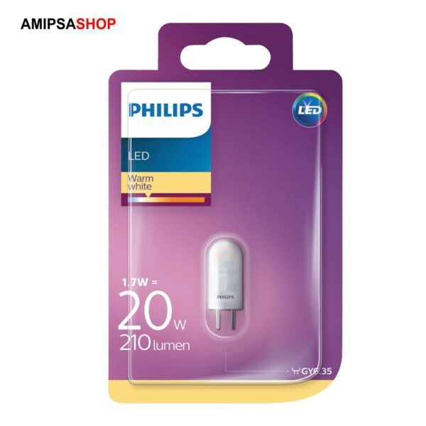 Philips LED 1.7W warmweiss GY6.35 210 lumen 8718696797716