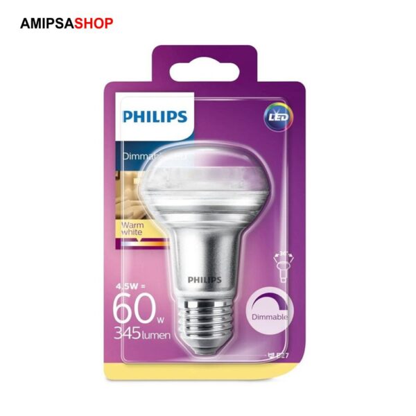 Philips LED Reflektor E27 (4.5W) 60W 345 lumen 8718696811597