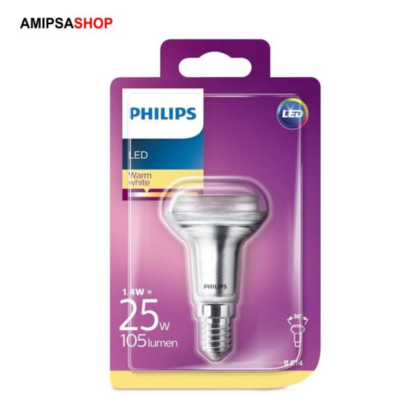 Philips LED E14 (1.4W) 25W 105 lumen 8718696811436