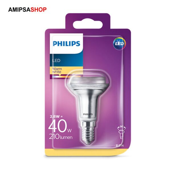 Philips LED E14 (2.8W)40W 210 lumen 8718696811474