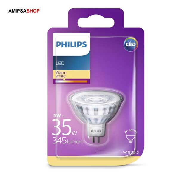 Philips LED GU5.3 (5W) 35W 345lumen 8718696710494