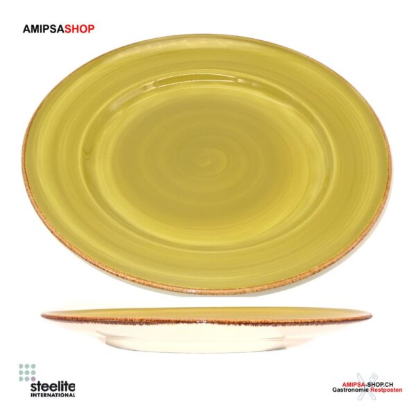 Olive Plate harmony 27 x 2.5 cm von Steelite