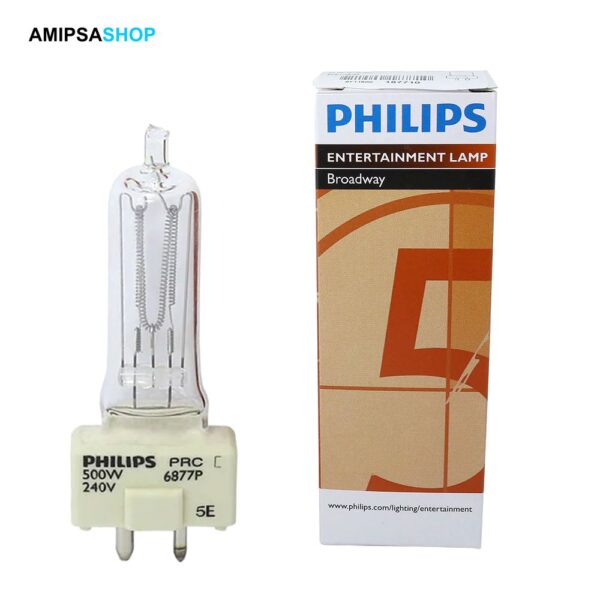 Philips 6877P 500W GY9.5 240V BROADWAY