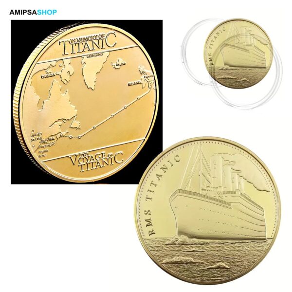 Sammlermünzen Titanic