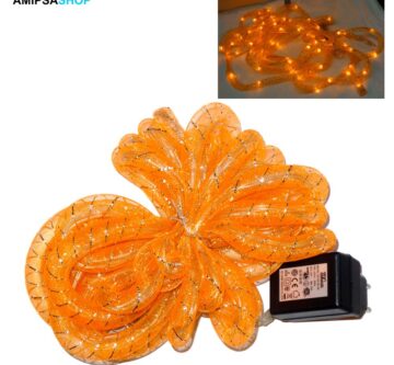 Lichtschlauch 72 LEDs Orange 6m Organza