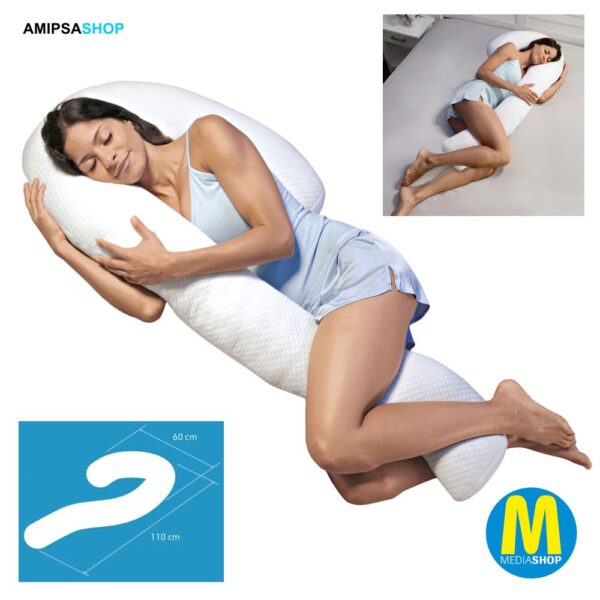 Dreamolino SwanPillow ergonomisches Seitenschläferkissen