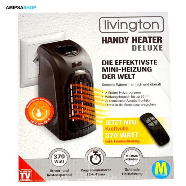 Livington Handy Heater Deluxe 370 Watt