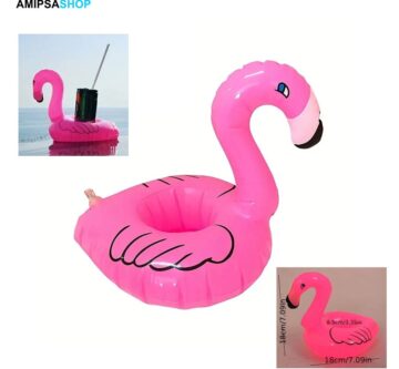 Flamingo Aufblasbarer Becherhalter