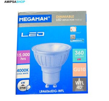 Megaman LED 220V 6W 4000K Sockel GU10 Dimmbar