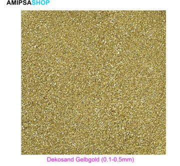 Dekosand Gelbgold (0.1-0.5mm)