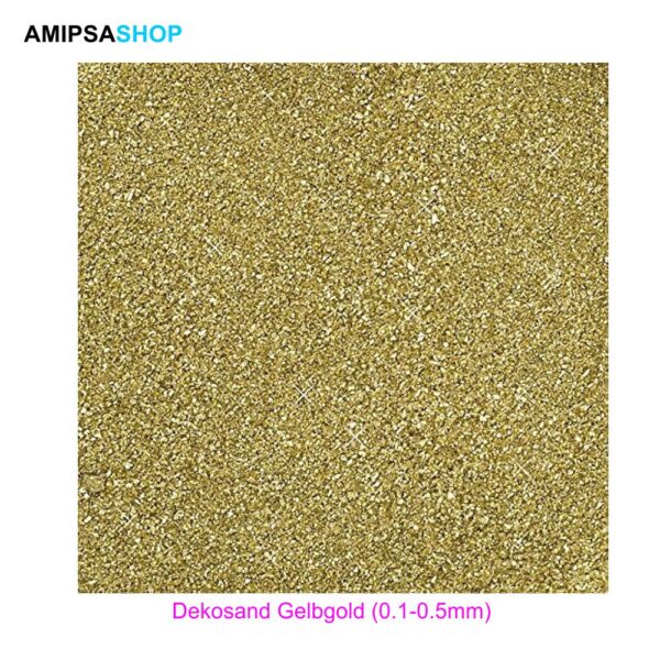 Dekosand Gelbgold (0.1-0.5mm)