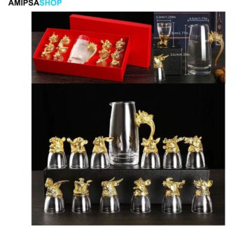 Schnapsglas 13 Set Chinesischen Sternzeichen