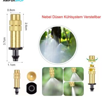 Nebel Sprühdüse Kühlsystem Verstellbar