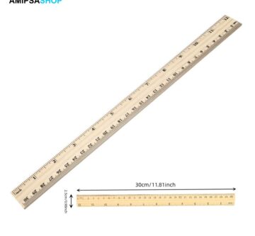 Holzlineal 30 cm 12 inch