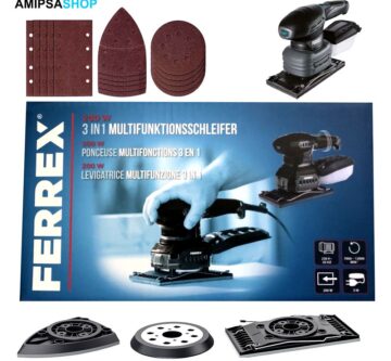 Ferrex Multifunktionsschleifer 3 in 1 F-MFS 200