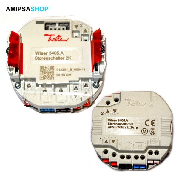 Funktionseinsatz Wiser Storenschalter 2-Kanal 3405.A