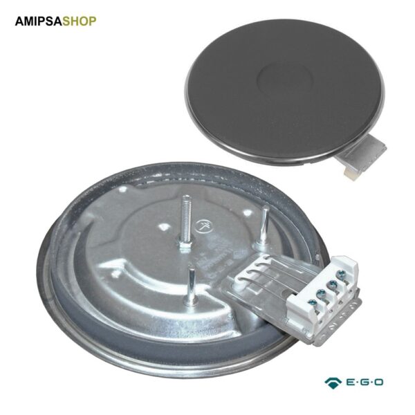 ORIGINAL EGO: 13.18453.040 Herdplatte Kochplatte Herd 1500 W 230 V Ø 180 mm