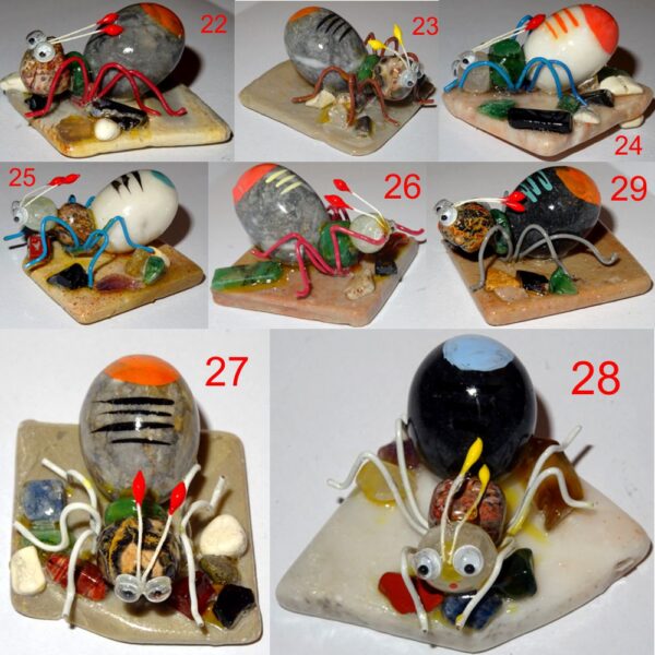 Tierfiguren aus Edelsteine Miniaturen – Bild 3