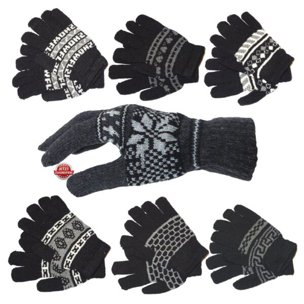 Strickhandschuhe für Männer und Frauen