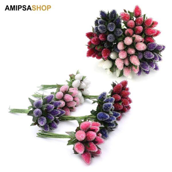 Künstliche Kristall Beeren Blumenstrauss
