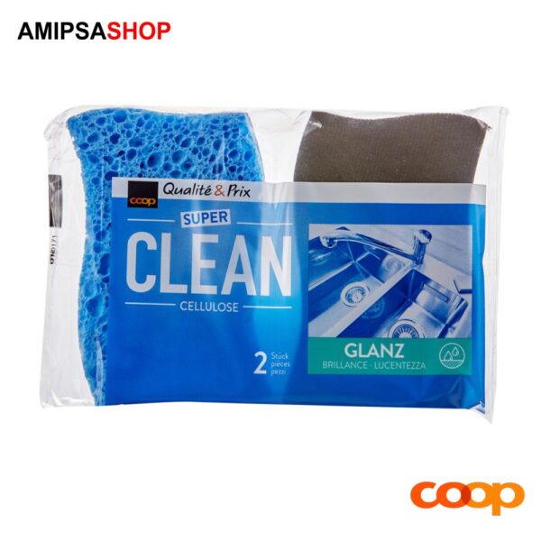 Super Clean Schwamm Glanz 2 Stück
