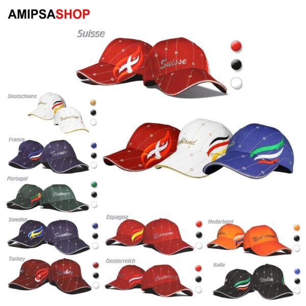 Fussball Fan Caps