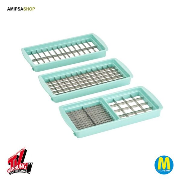 Nicer Dicer Fusion Messereinsätze Set 3tlg
