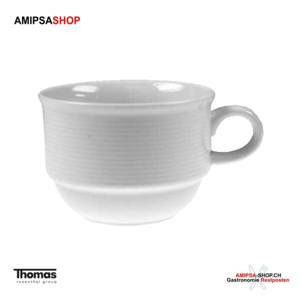 Trend weiss Gastronomiegeschirr Obertasse (34642) 0.22l