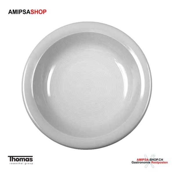 Trend weiss Gastronomiegeschirr Teller tief (30119) 19 cm