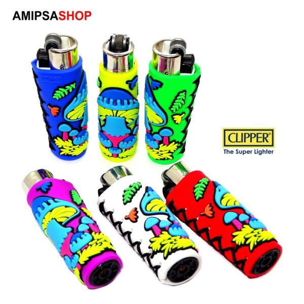 Clipper Feuerzeug Silikonhülle klein