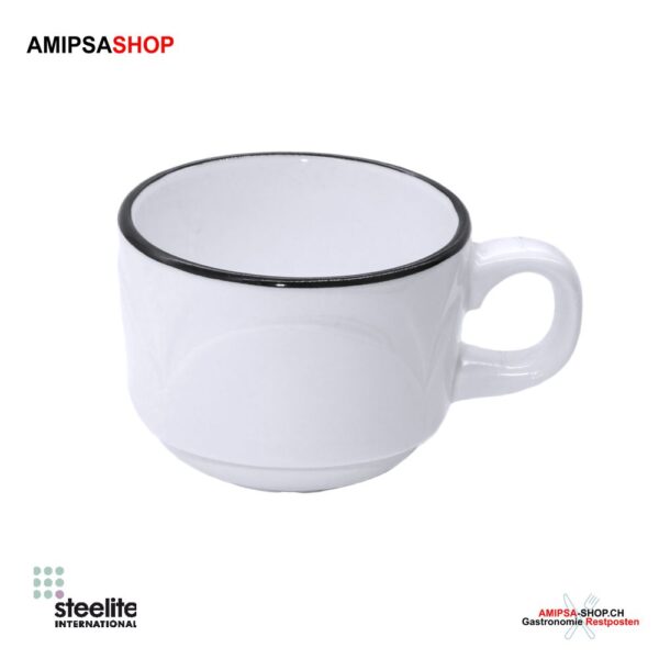 Steelite Espresso Obertasse 0.9dl Manhattan Weiss