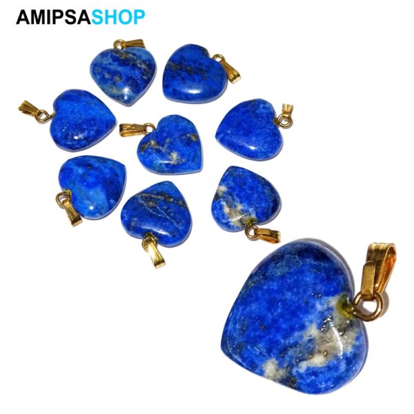 Herz aus Lapislazuli Edelsteine
