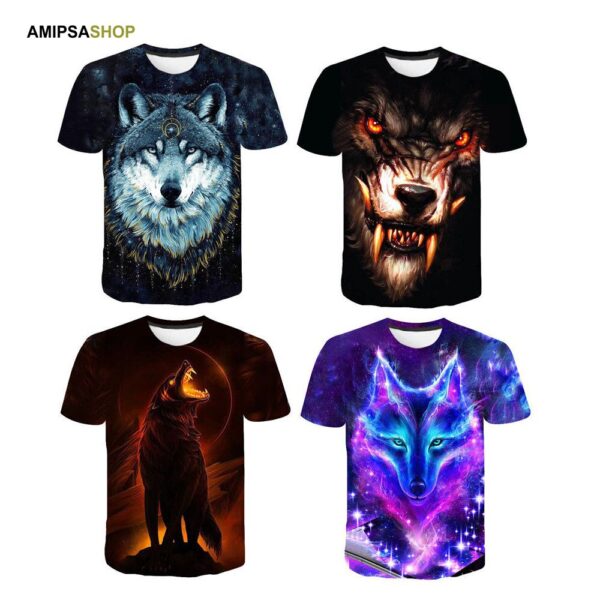 T-Shirt mit 3D-Gedruckter