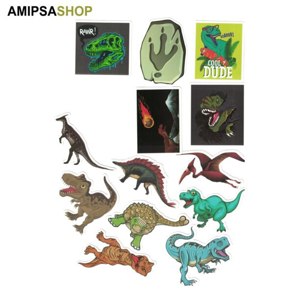 Aufkleber Sticker Dinosaurier