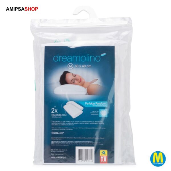 Dreamolino Kissenbezug 2er Set 60 x 40 cm