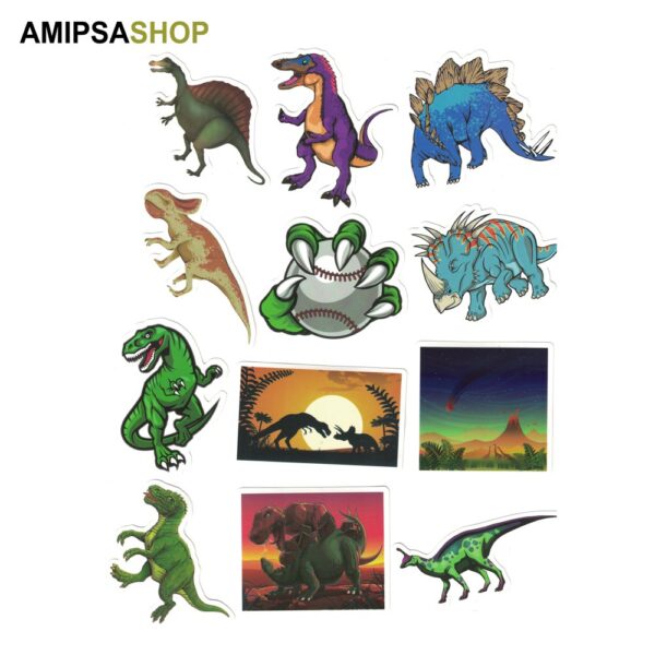 Aufkleber Sticker Dinosaurier