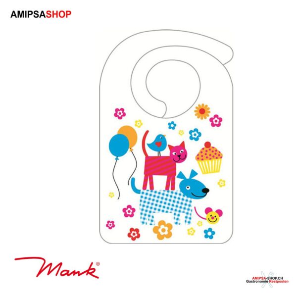 Lätzchen HAPPY KIDS aus Airlaid + Folie 20x32 cm
