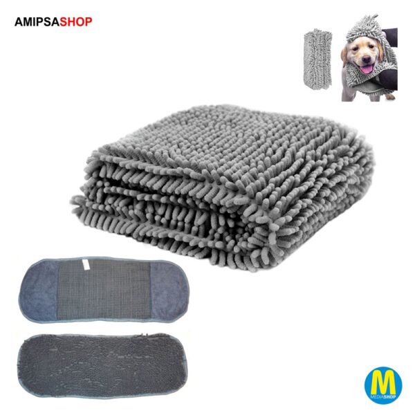 Hundehandtuch Mikrofaser Ultra Saugfähig
