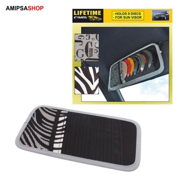 Auto Sonnenblenden Organizer CD DVD 17x1x33cm