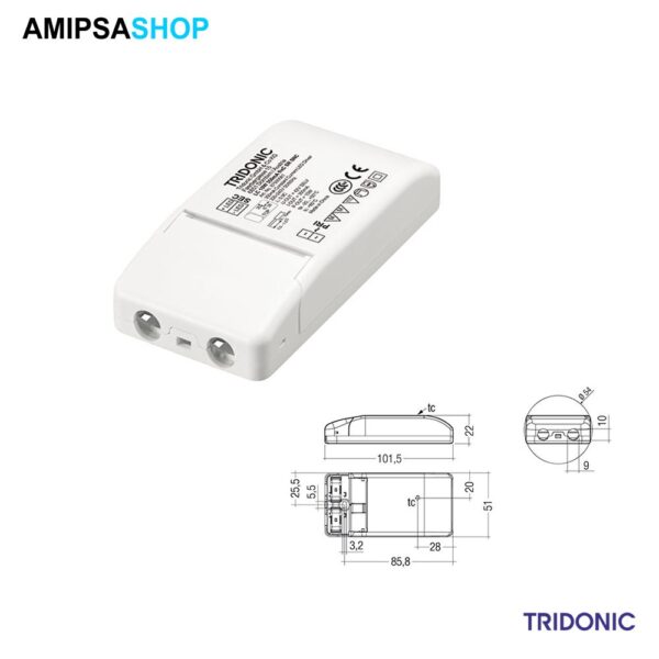 Tridonic LC 10W 700mA fixC SR SNC