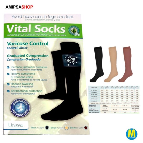 Vital Socks aloe vera 3 Paar L XL