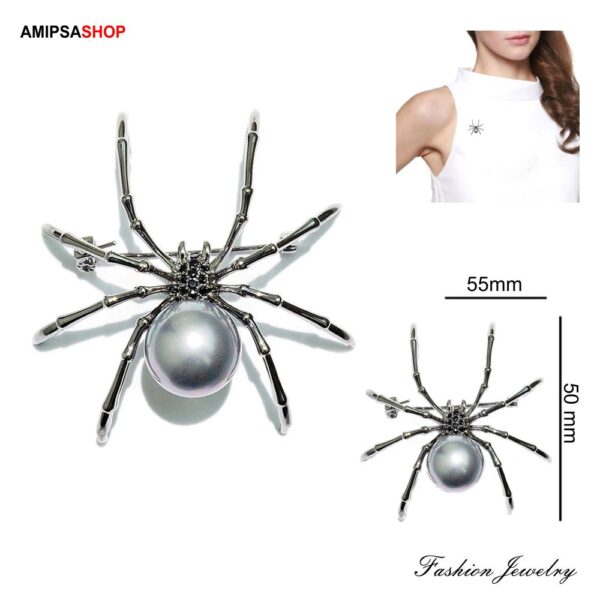 Brosche Spinne Vintage