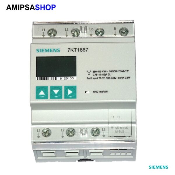Siemens 7KT1667 Messgerät SENTRON