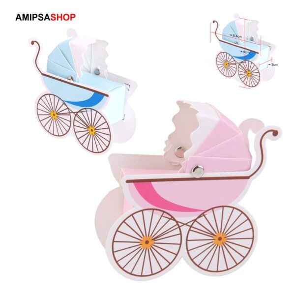 Babywagen Geschenkbox Verpackung